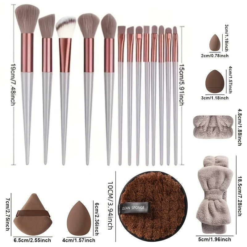 40-Piece Makeup Tool Set With Beauty Blender.