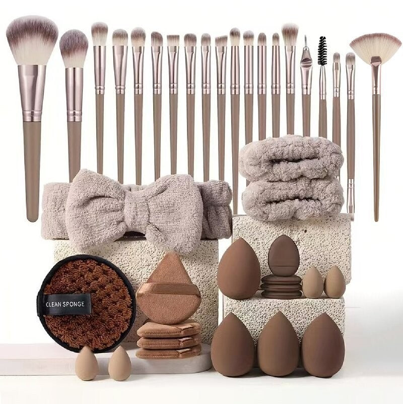 40-Piece Makeup Tool Set With Beauty Blender.