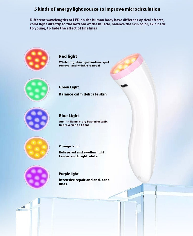 Red And Blue Light Therapy Device face Acne Remover